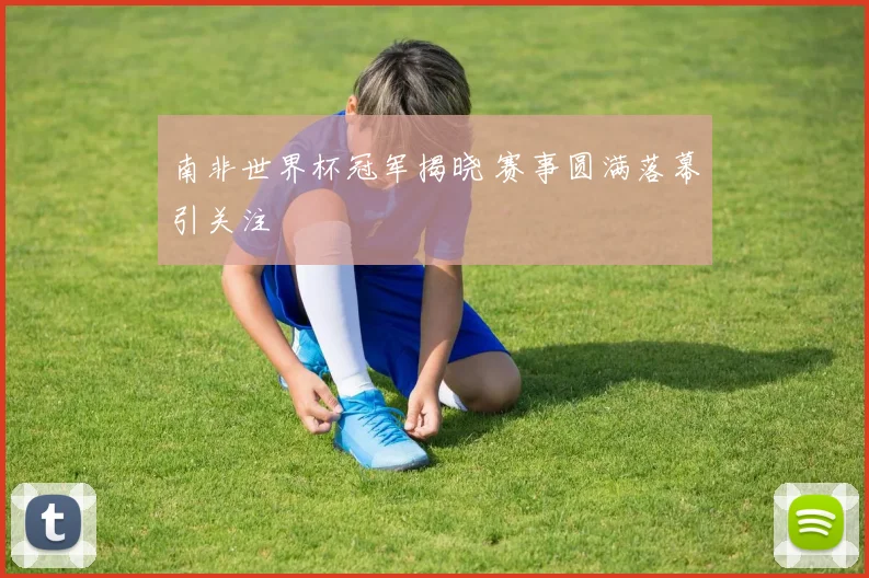 南非世界杯冠军揭晓 赛事圆满落幕引关注